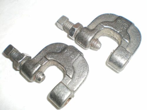 Beam clamps 3/8&#034; - lot of (10) assorted (10 total) for sale