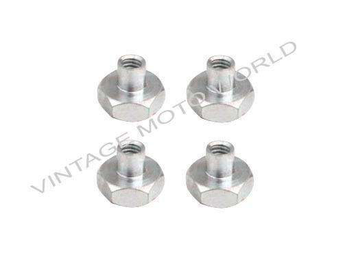 4x vespa wheel nut /hub nuts for old models vbb etca1t us for sale