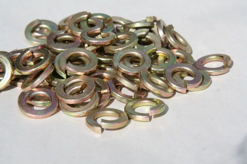 625 PIECES   1/4&#034; THRU 1&#034;  MED SPLIT LOCK WASHER GRADE 8 ASSORTMENT