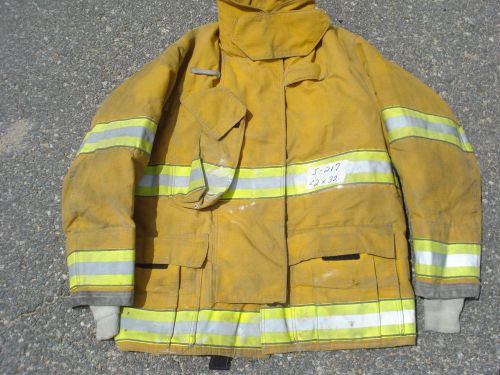 42x32 jacket firefighter bunker fire gear globe gx-7 drd..01/08 j217 for sale