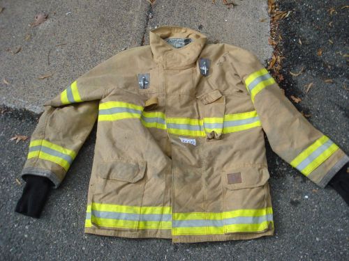 50x37 BIG &amp; TALL Jacket Coat Firefighter Bunker Fire Gear FIREGEAR Inc. J334