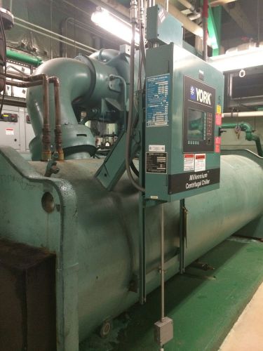 5 Large York Industrial Chillers &amp; 4 Kawanee Boilers