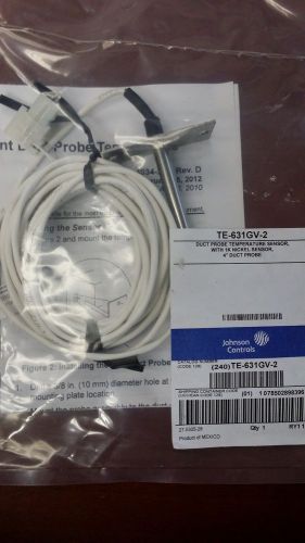 Johnson Control TE-631GV-2 Temperature Sensor Nickel 1k ohm, Flange 4&#034;, Metal