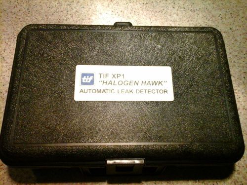 TIF XP1 &#034;HALOGEN HAWK&#034; AUTOMATIC LEAK DETECTOR