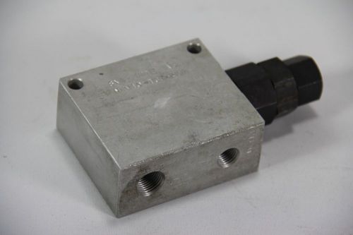 Parker Snap-Tite MHV10-T3P-40A Hydraulic Valve