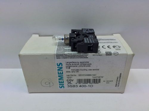 (8) NEW! SIEMENS LAMPHOLDERS 3SB3400-1D 3SB34001D