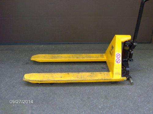 WESCO Pallet Jack/ Pallet Lifter- 2200# capacity- 27&#034;x 48&#034; forks- NICE!!!!