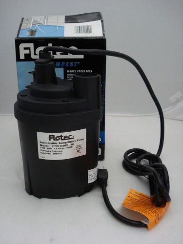 Flotec 1/6 hp utility pump tempest 1470 gph adapter for sale