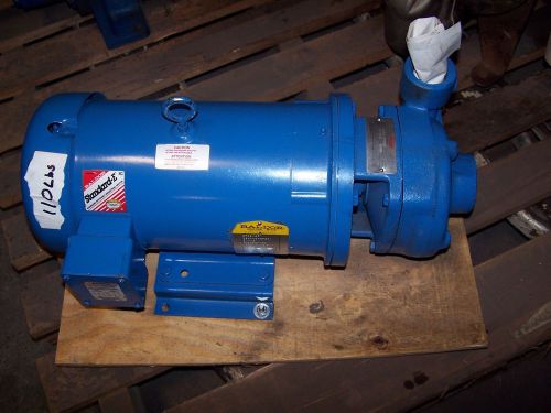 NEW FLOWSERVE TYPE 2000 CAST IRON CENTRIFUGAL PUMP 2X1.5X5  7-1/2 HP 3450 RPM