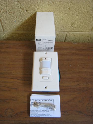 New Hubbell IWS-ZP-3P-W Motion Sensor Detector 120/277VAC White Free Shipping