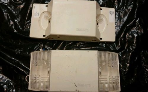 2 Dual Lite Emergency Lighting Light Unit