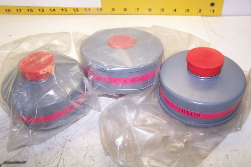 3) NEW JACKSON PRODUCTS HE FILTER 0756-0523 NIOSH TC-21C-764 LOT OF 3