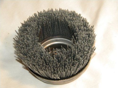 Osborn 4&#034; 80 Grit Abrasive Brush 32137 KROFIL - E CUP