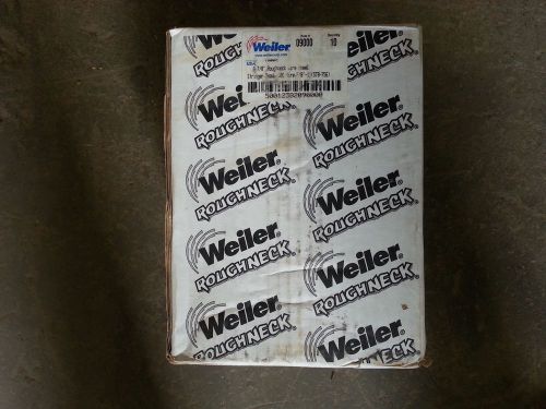 WEILER 6-7/8&#034; ROUGHNECK WIRE WHEEL, STRINGER BEAD, .020 WIRE, 5/8-11, QTY 10