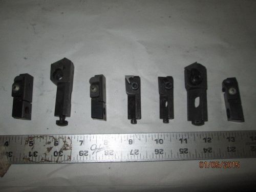 MACHINIST LATHE MILL Lot of Machinist Valenite Carbide Insert Cutting Tools