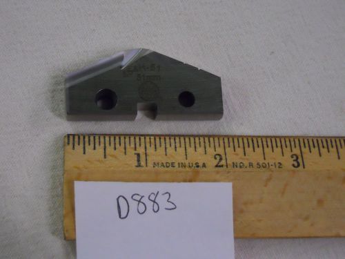 1 new 51 mm allied spade drill insert bits. 454h-51 amec {d883} for sale