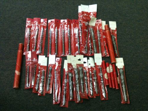 Galaxy drill bits (lot 33 drill bits) for sale