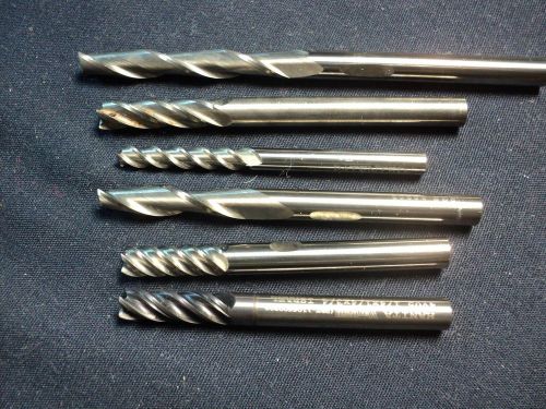Carbide end mill lot for sale