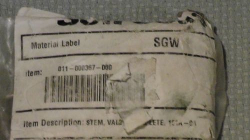 Sol Focus 011-000367-000, stem valve complete, 101A-04