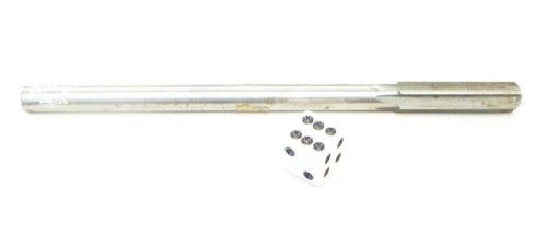 29/64 6 flute HSS metal shop machine reamer tool used MR&amp;T CO USA ream
