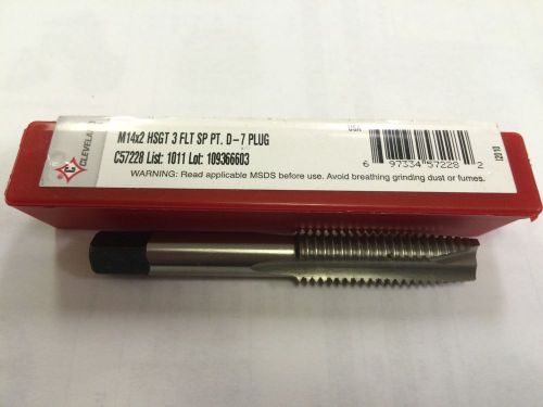 CLEVELAND TWIST C57228 14x2  TAP - 3 Flute Spiral Point Plug