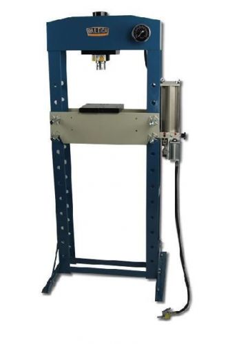 30 Ton 5.9&#034; Strk Baileigh HSP-30A H-FRAME HYDRAULIC PRESS, pneumatic/manual oper