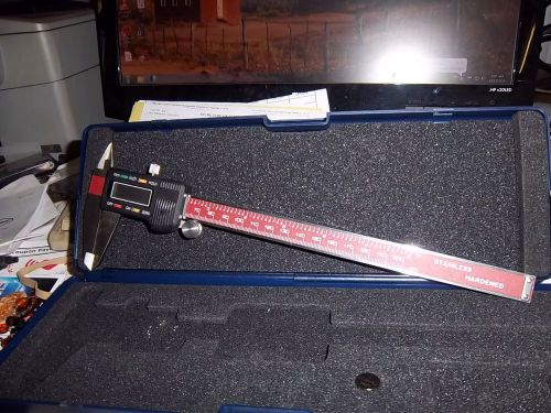 CHICAGO BRAND 8&#034; Digital Caliper - Inch/Metric