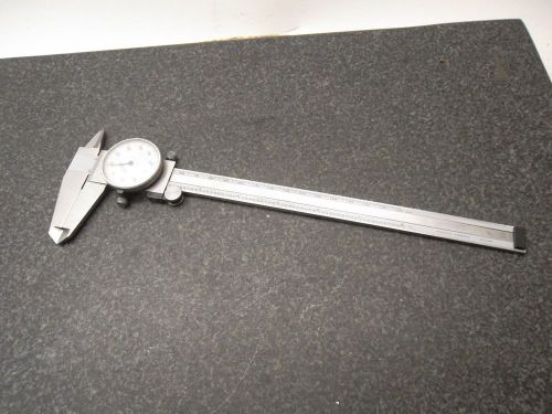 Mitutoyo Machinist 8&#034; (.001&#034;) Dial Caliper  Measuring Tool no.1 505 644 50