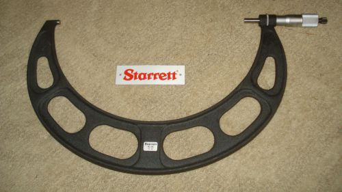 STARRETT 436 OUTSIDE MICROMETER 11-12 INCH NO. 436RL-12