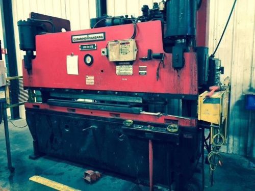 100 TON X 10&#039; NIAGARA HBM-100-8-10 HYDRAULIC PRESS BRAKE