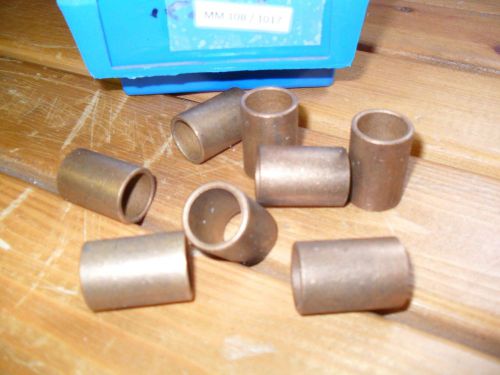 Qty 4 - Bronze Sleeve Bushing 9/16&#034; ID x 11/16&#034; OD x 1&#034; L  B911-8  Lot Sale