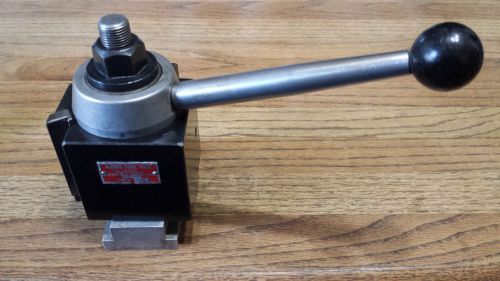 Used aloris cxa series quick-change precision tool post 13&#034; - 18&#034; swing for sale