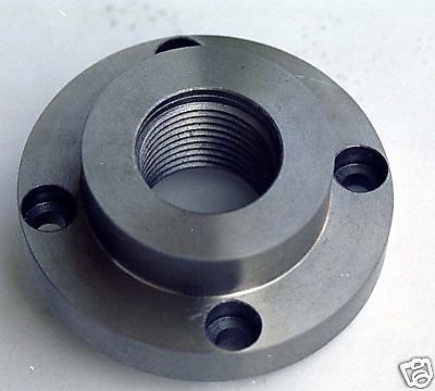 Backplate/adapter 4 inch 4jaw lathe chuck 1-8 thread for sale