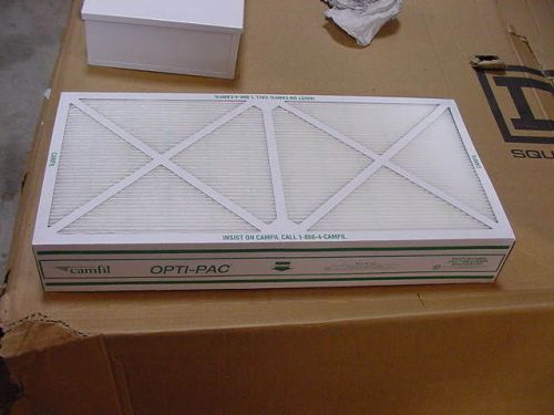 Camfill opti-Pac Air Filters 24&#034; x 12&#034; x 4&#034; box of 6 pc&#039;s