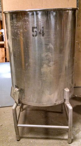 80 Gallon Stainless Steel Mixing Tank