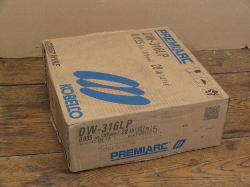 28lb KOBELCO 0.035&#034; DW-316LP Premiarc Stainless Steel Welding Wire-12&#034;dia. roll