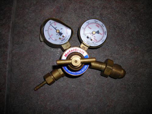 METALCRAFT MODEL AF100 OXY ACETYLENE PRESSURE GAUGE TORCH REGULATER ATTACHMENT