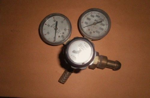 veriflo AR/CO2 regulator #11300617  60cfh / 4000 psi