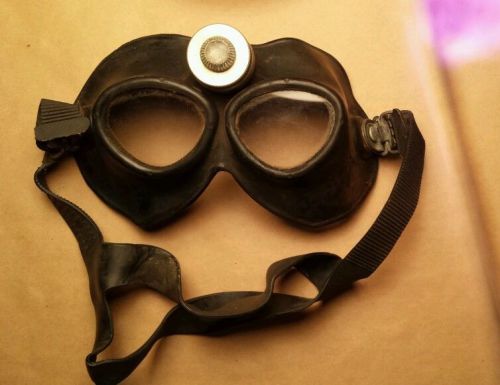 Vintage steampunk msa safety protection goggle  mask for sale