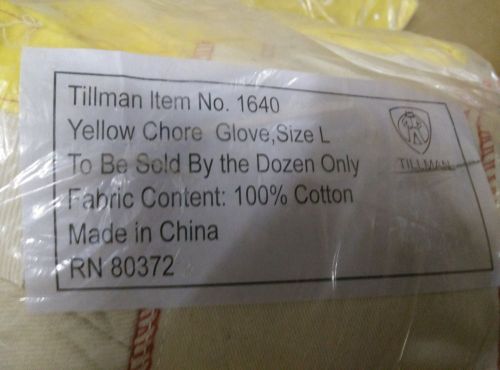 Tillman gloves 1640l for sale
