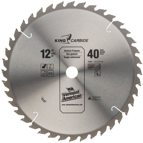 12 Smooth Cut Carbide Circular Saw Blade Dyanite Carbide Teeth 27257