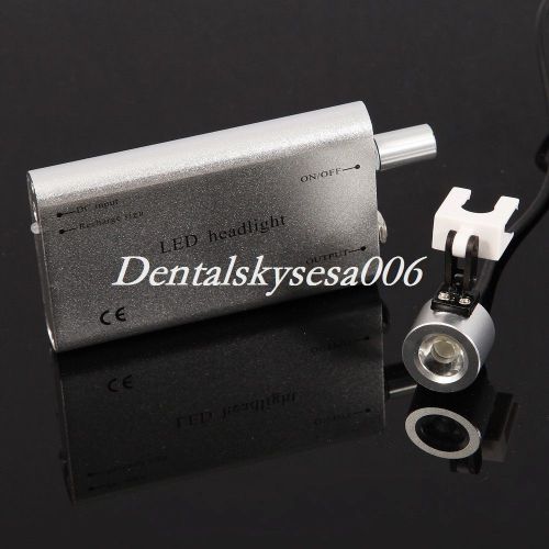 Dental Surgical portable LED head light lamp Headlight for Dental glasses