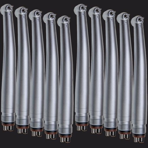 10X Dental Fast High Speed Handpiece Push Button Type 4 Hole SANDENT Air Turbine