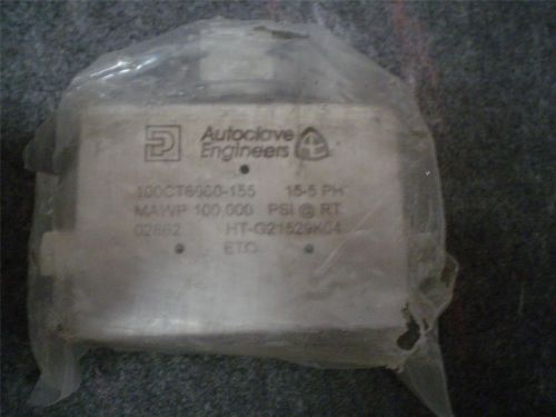 parker autoclave engineers valve # 100ct6960-155  15-5 ph 100,00 psi