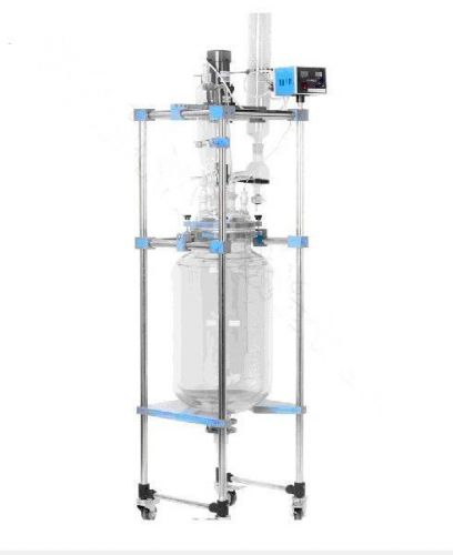 50L Lab Jacketed Glass  Reactor system 110V or 220V optional digital display