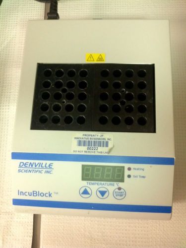 Denville Scientific D1200 Dry Bath, Heat block, double