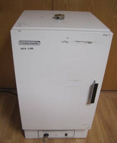 Precision Scientific Cat No 31574 Mechanical Convection Incubator Model 4EM Used