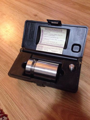 Troemner calibration weight set 5 lb 1 oz w/ case scale dr&#039;s office pharmacy old for sale