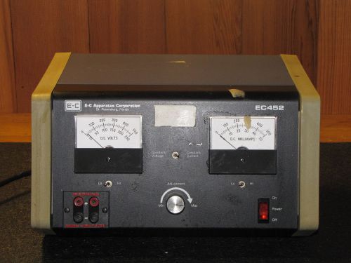 EC Apparatus Electrophoresis Power Supply Model EC452