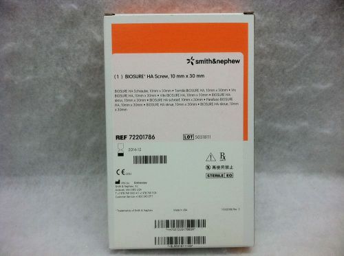 Smith &amp; Nephew Ref# 72201786 BIOSURE* HA, 10mm x 25 mm